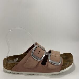 Birkenstock Arizona Big Buckle Womens Size 38 US 7-7.5 Narrow Oiled Leather